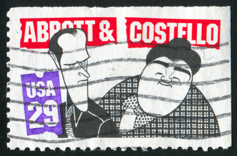 Abbott & Costello Stamp